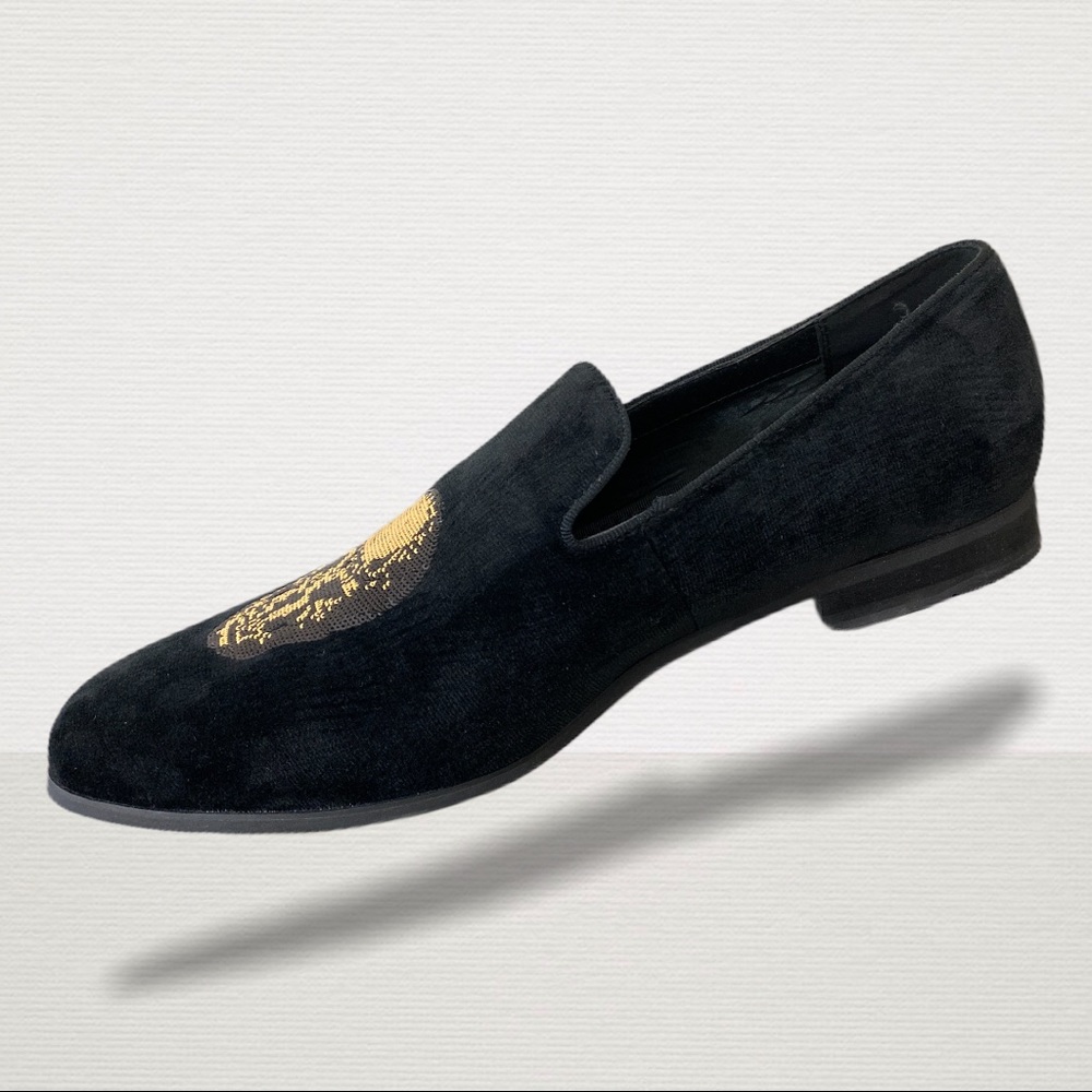 INTERNATIONAL CONCEPTS MEN’S NOVA VELVET SLIPPER - Picture 3 of 4
